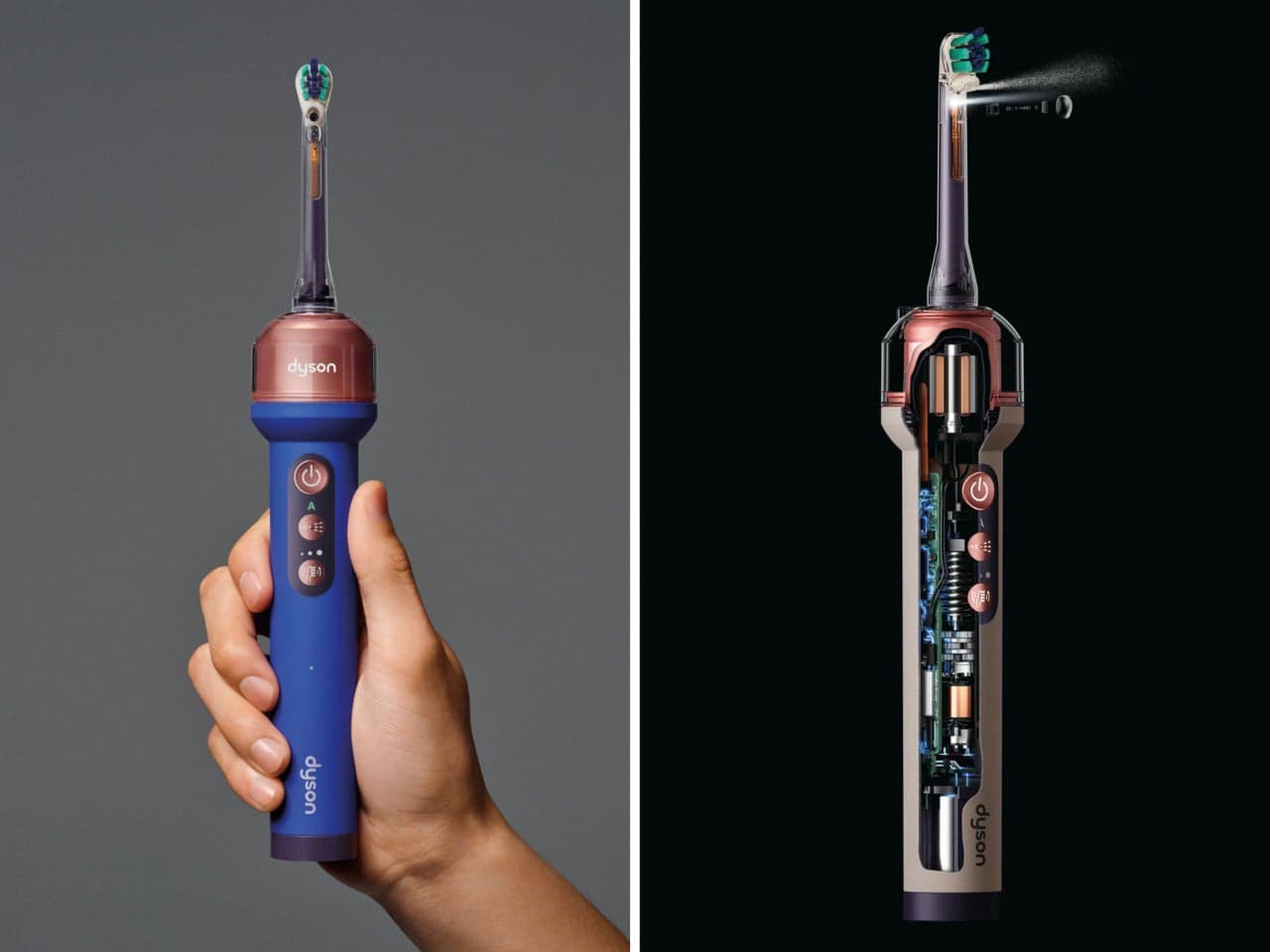 Dyson CameraJet - 칫솔모 밑에 카메라를 심은 $499 전동칫솔