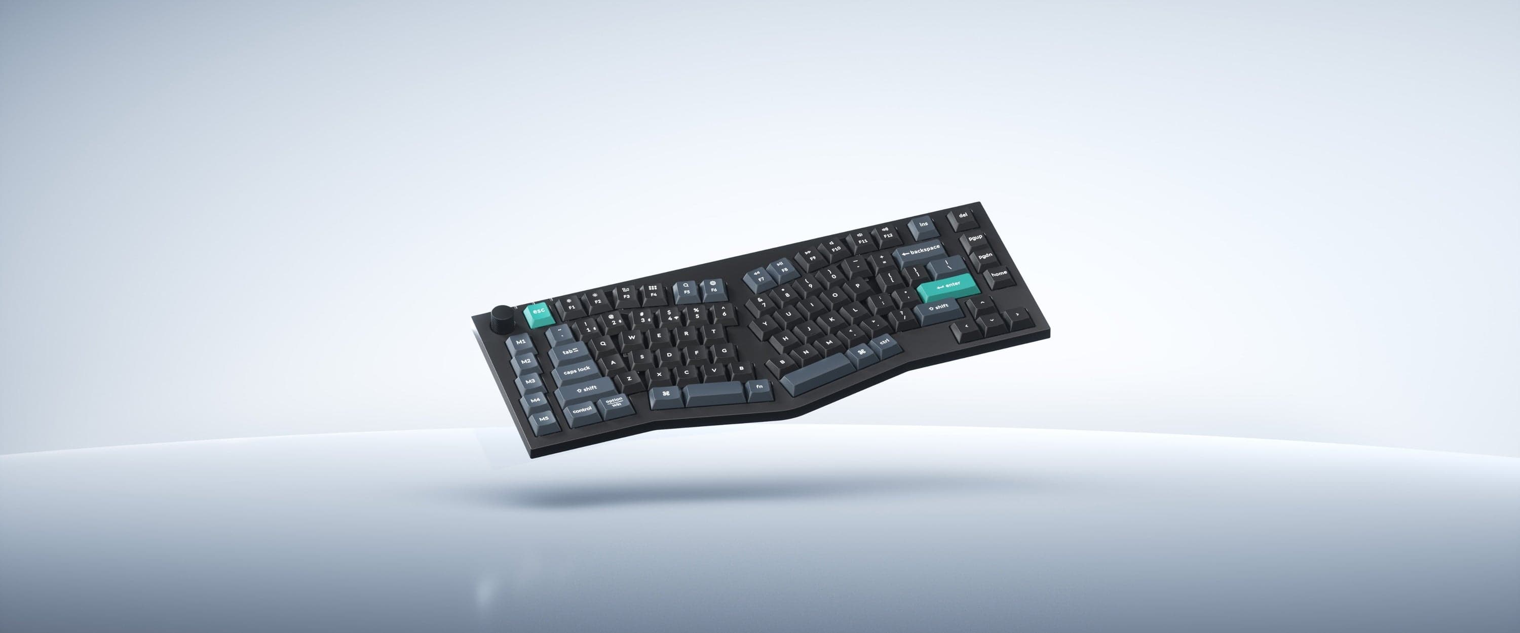 Keychron B40 무선 키보드 - 앨리스 레이아웃으로 손목까지 챙긴 사무용 키보드