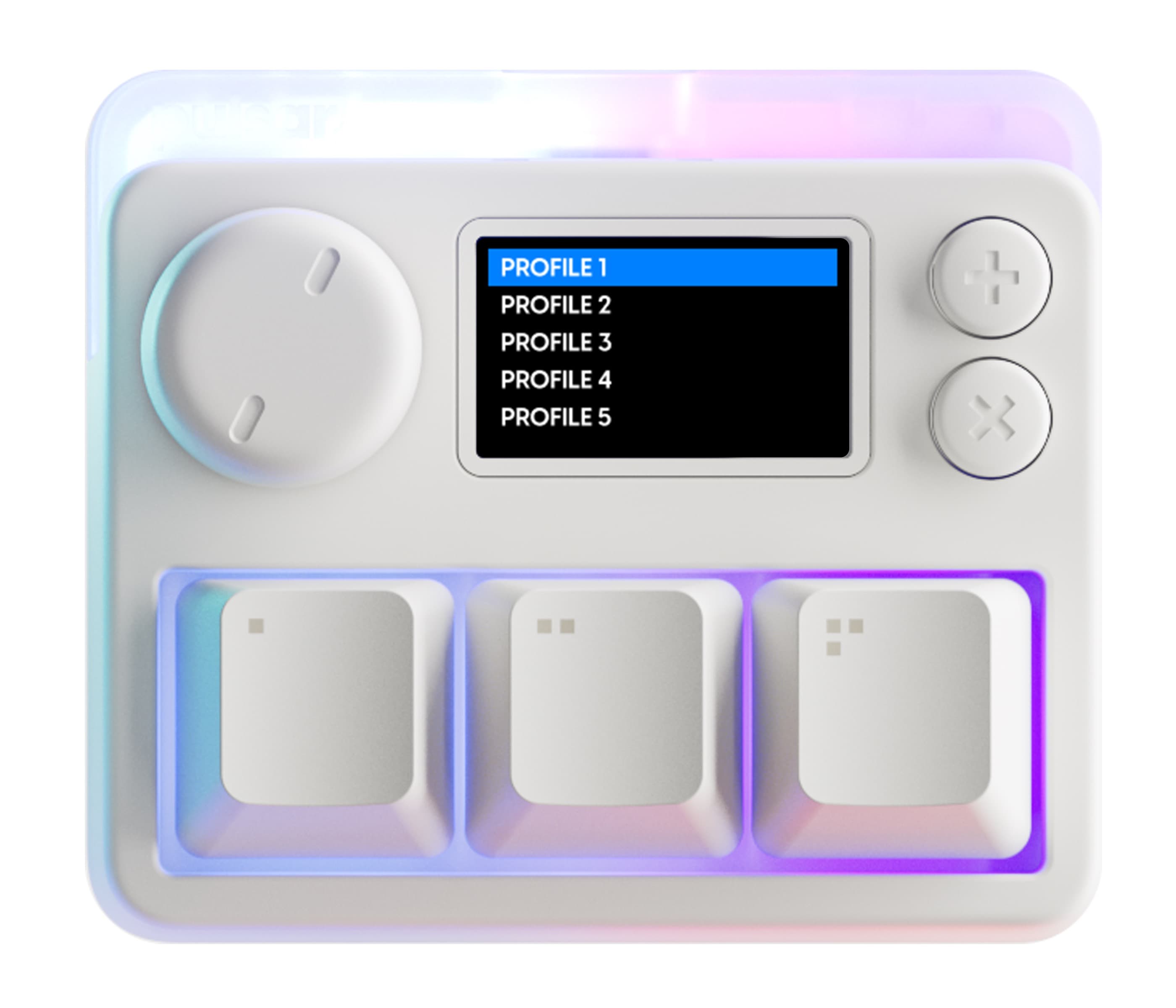 Pulsar Lab XPAD Mini - LCD 달린 3키 마그네틱 매크로 키패드
