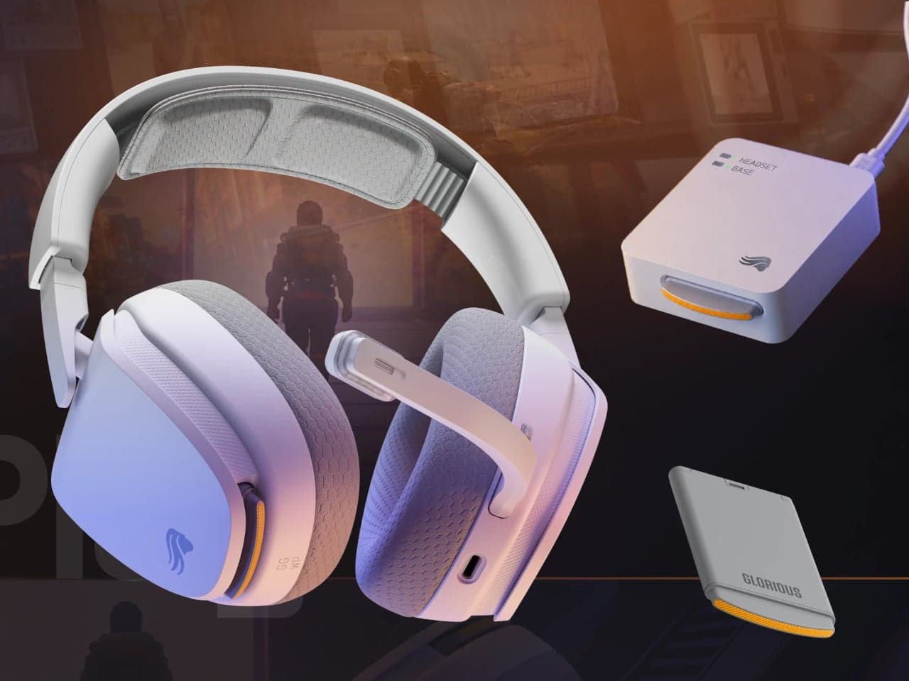 Glorious GHS Wireless InfinitePlay - 배터리 갈아 끼우며 끊김 없이 계속 듣는 헤드셋