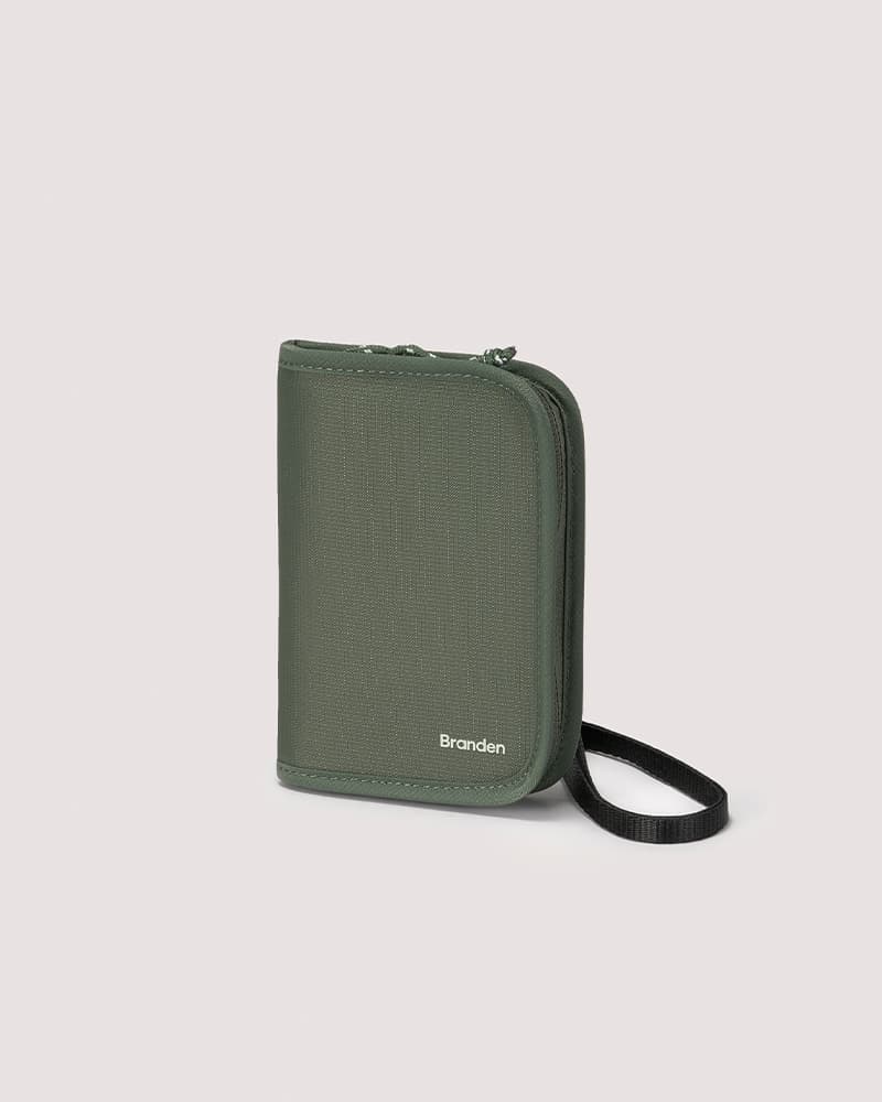 브랜든 세이프 크로스 월렛백 - 여행자를 위한 도난방지 여권지갑