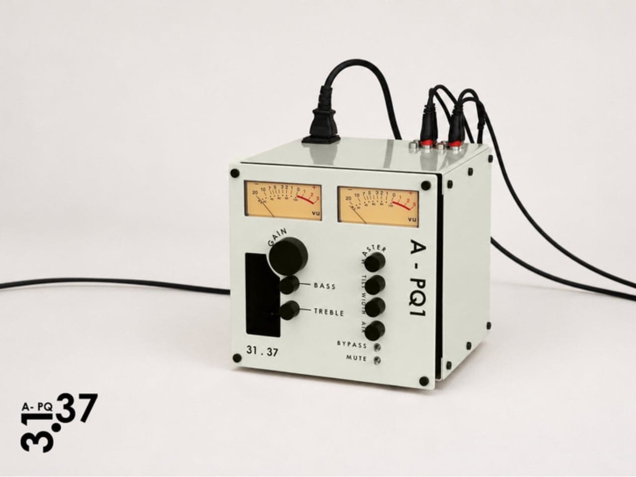 A-PQ1 — An Industrial Audio Unit That Chose Not to Hide Its Wiring