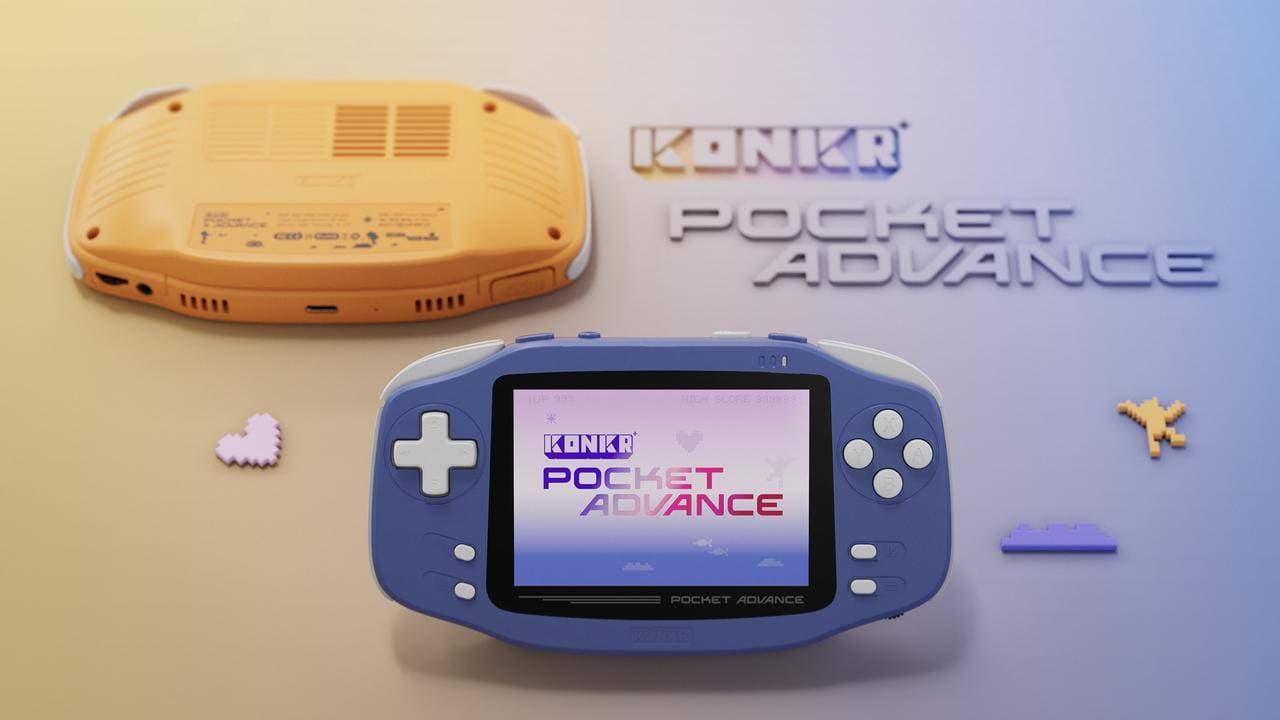 KONKR Pocket Advance - GBA 감성 그대로 되살린 레트로 휴대용 게임기