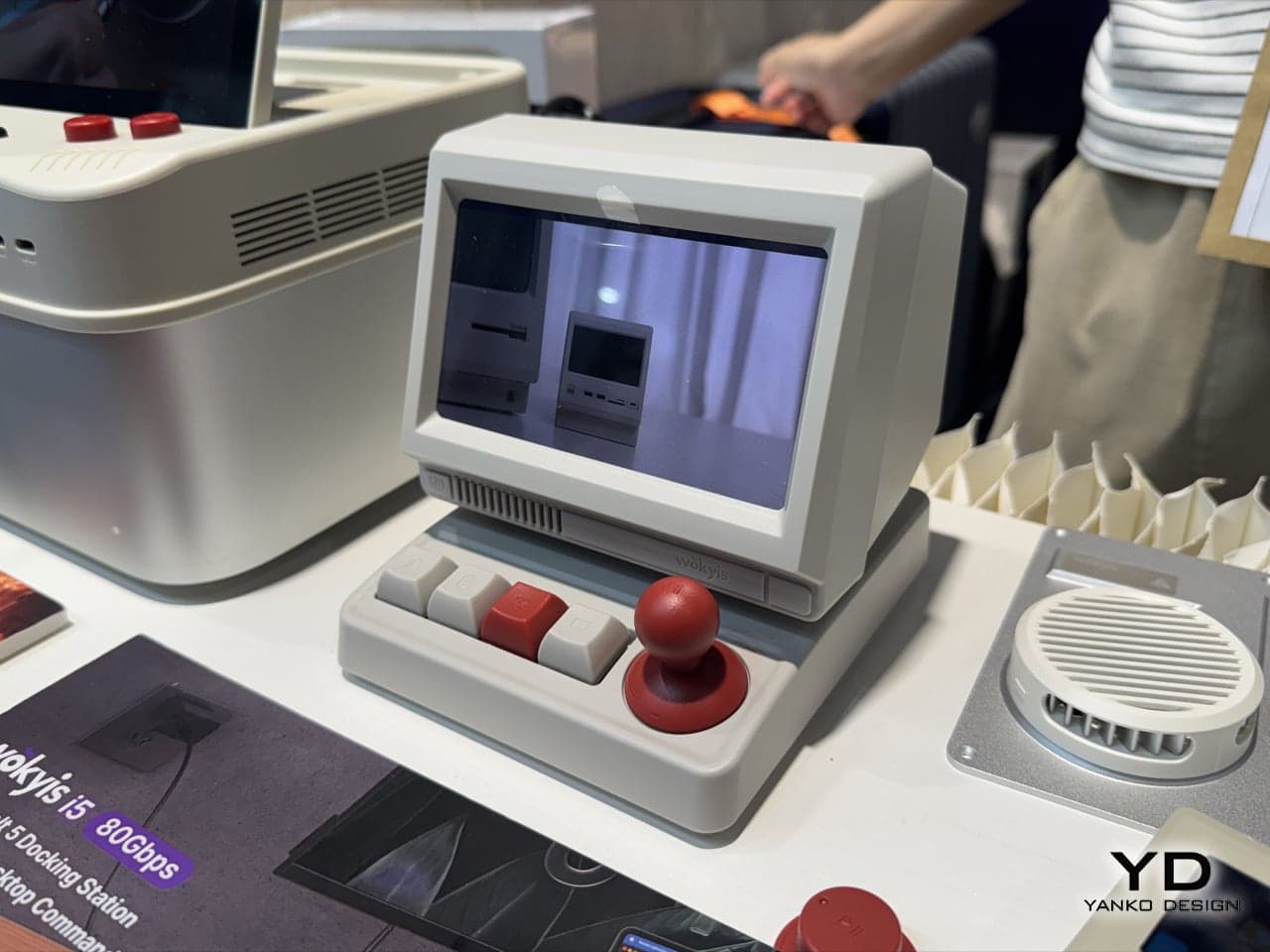 Wokyis i5 Docking Station — A Macintosh-Inspired Hub with Built-in SSD Storage