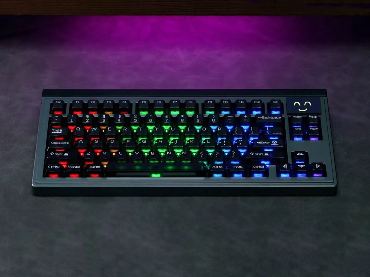 GlowHint KT75 - A Hall Effect Keyboard That Swaps Its Typing Feel Like a Switch