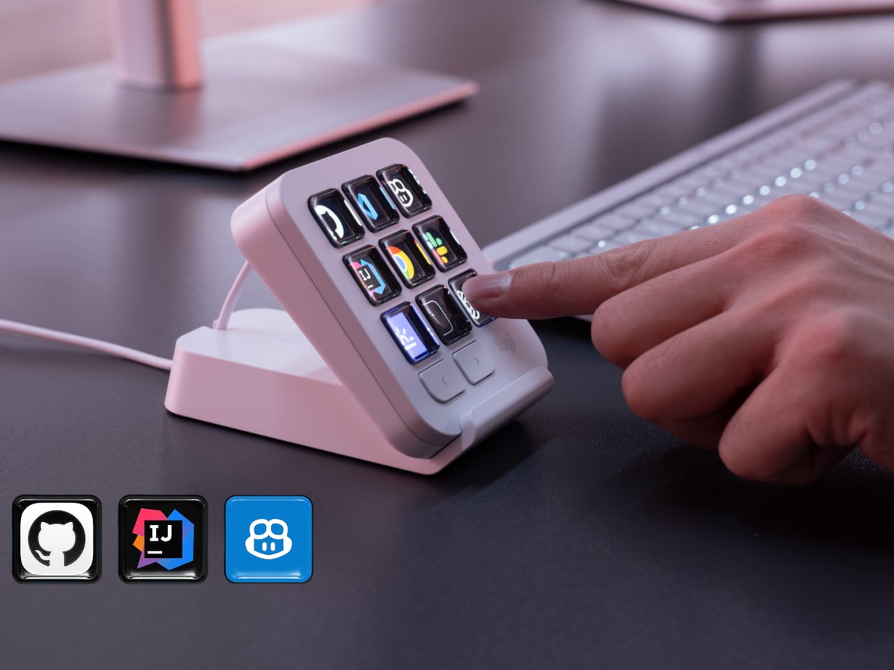 Logitech MX Keypad 디테일 2