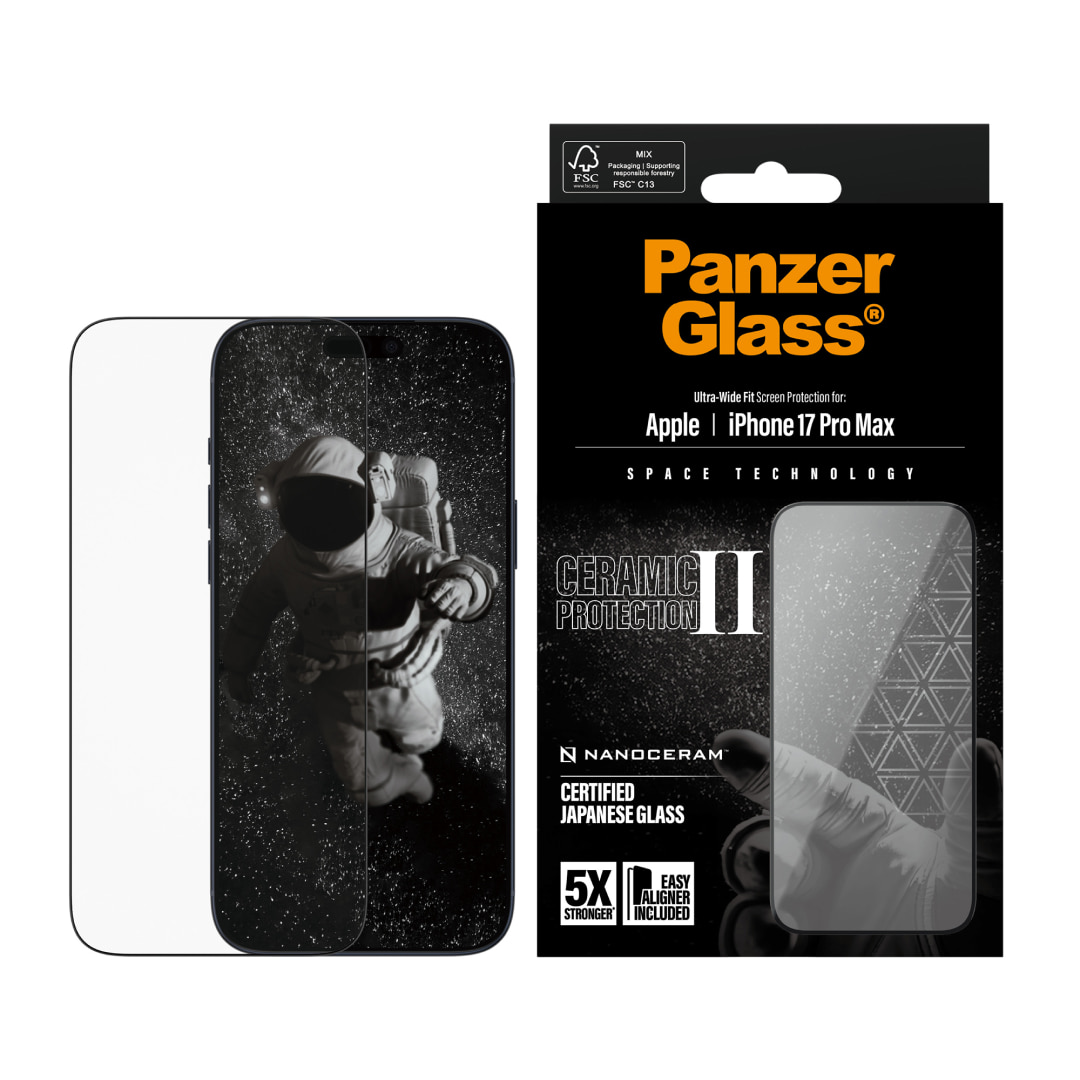 PanzerGlass 세라믹 강화유리 스크린 프로텍터 패키지