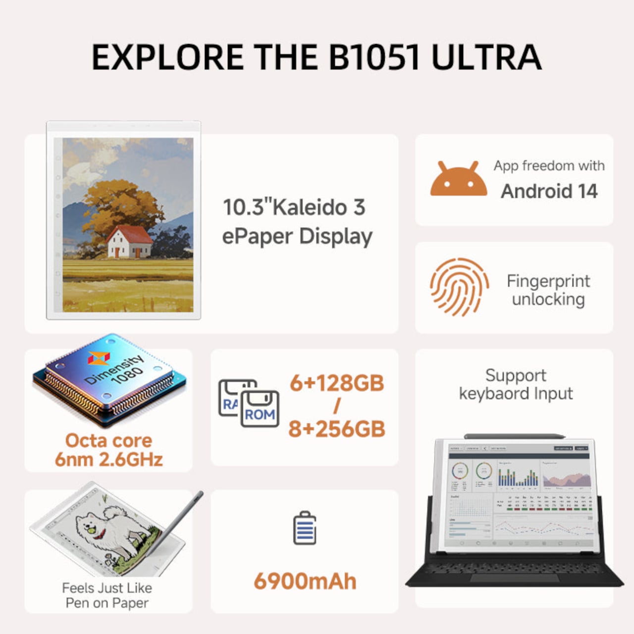 Bigme B1051 Ultra 디테일 2