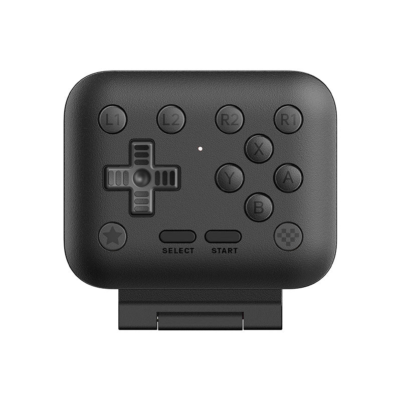 8BitDo FlipPad main image, front view showing controller button layout
