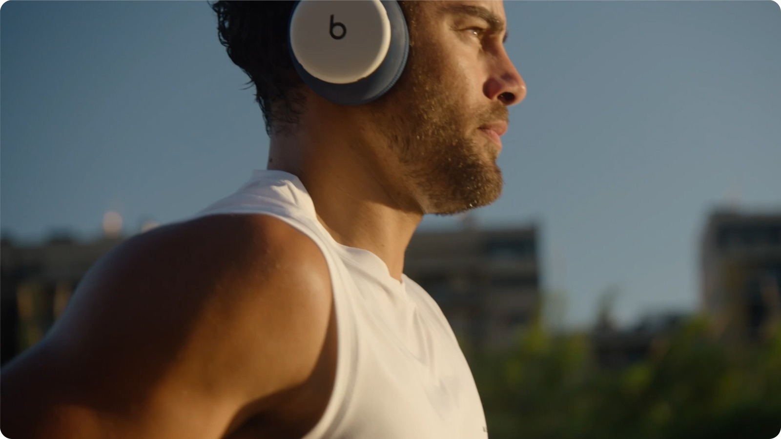 Beats 360 worn while running