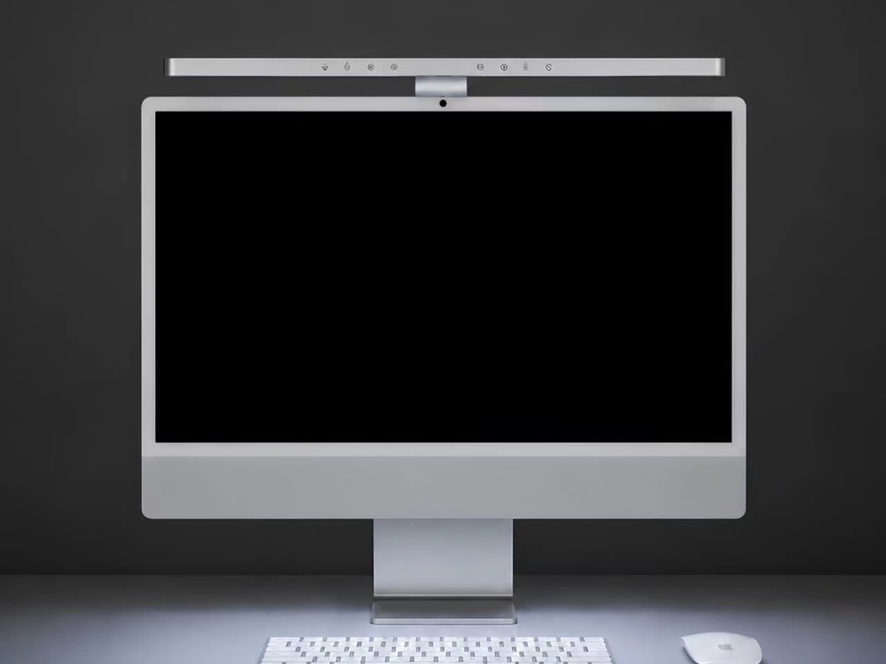 BenQ iScreenBar 디테일, 클립 장착부