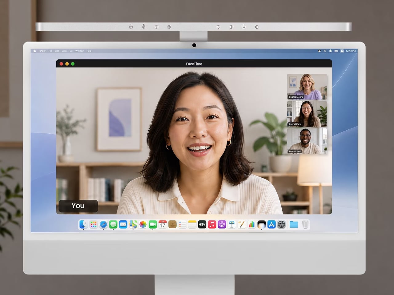 BenQ iScreenBar 디테일, 조명 각도