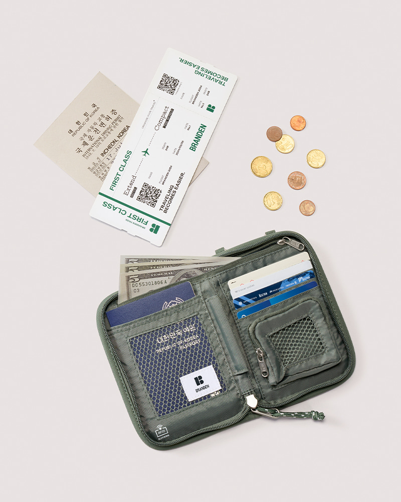 브랜든 월렛백 내부 수납 구성