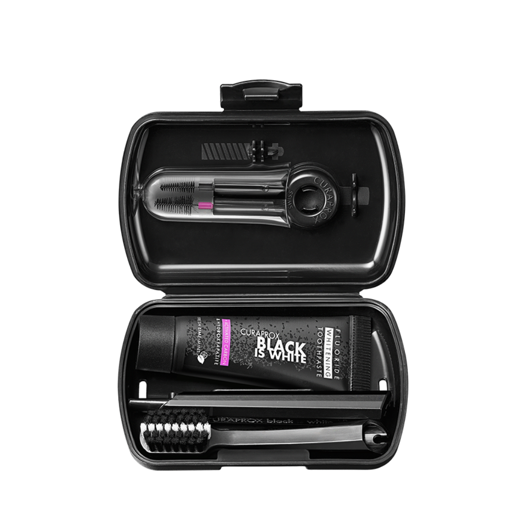 큐라프록스 여행용 칫솔 세트 전체 구성