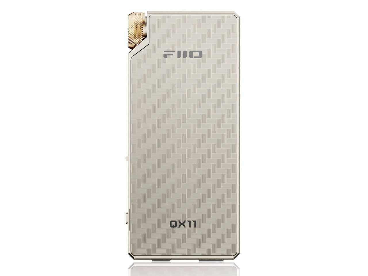 FiiO QX11 디테일, 하단 포트