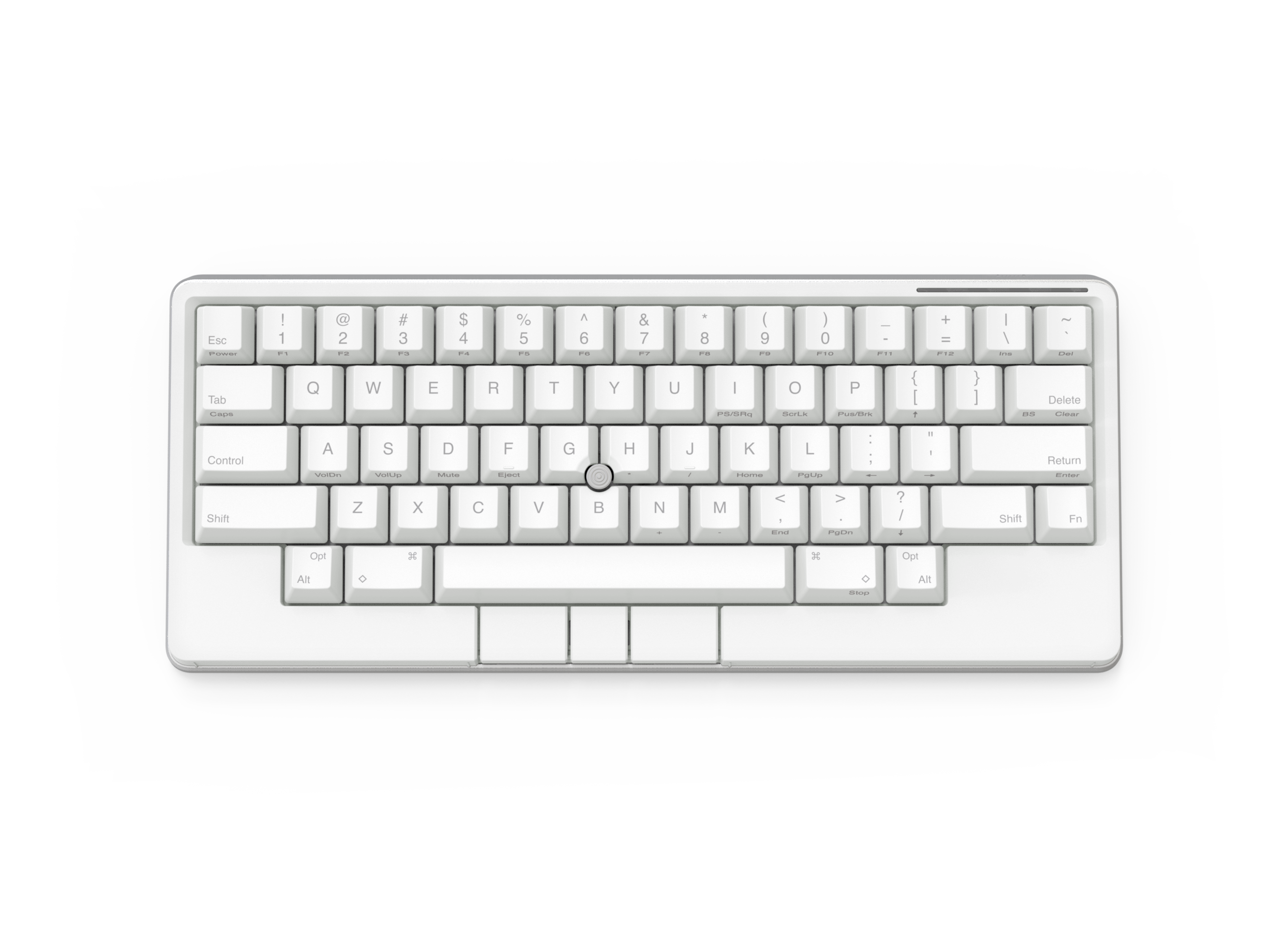 HHKB Studio 슬림한 측면 프로파일