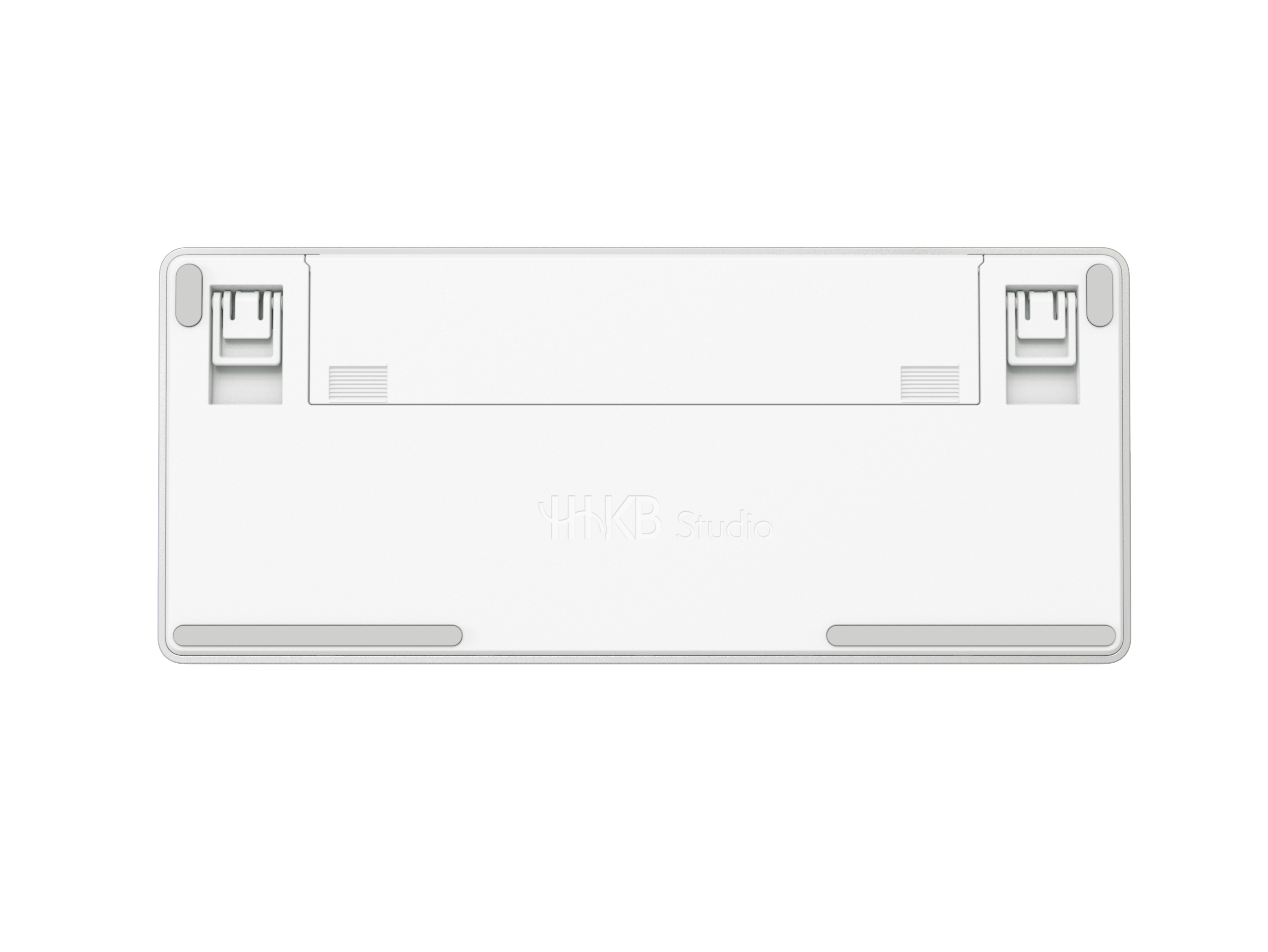 HHKB Studio 하단 AA건전지 4개 공간과 높이 조절 다리