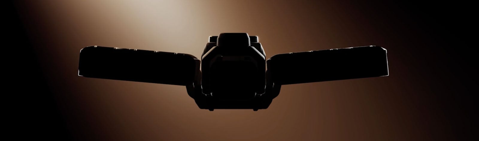 HOVERAir VERSA 날개를 펼친 실루엣 티저 이미지
