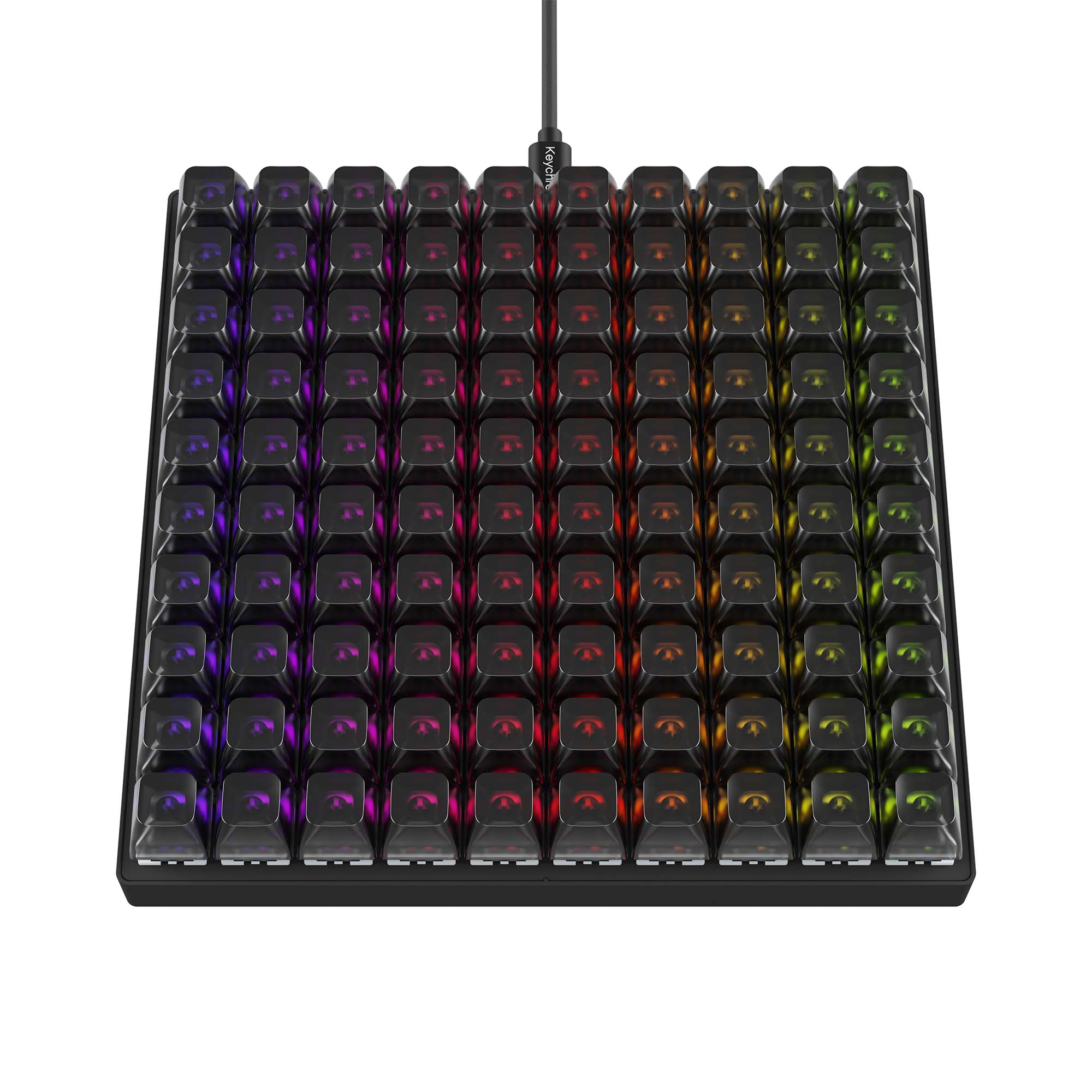 Keychron C100 8K RGB angle shot