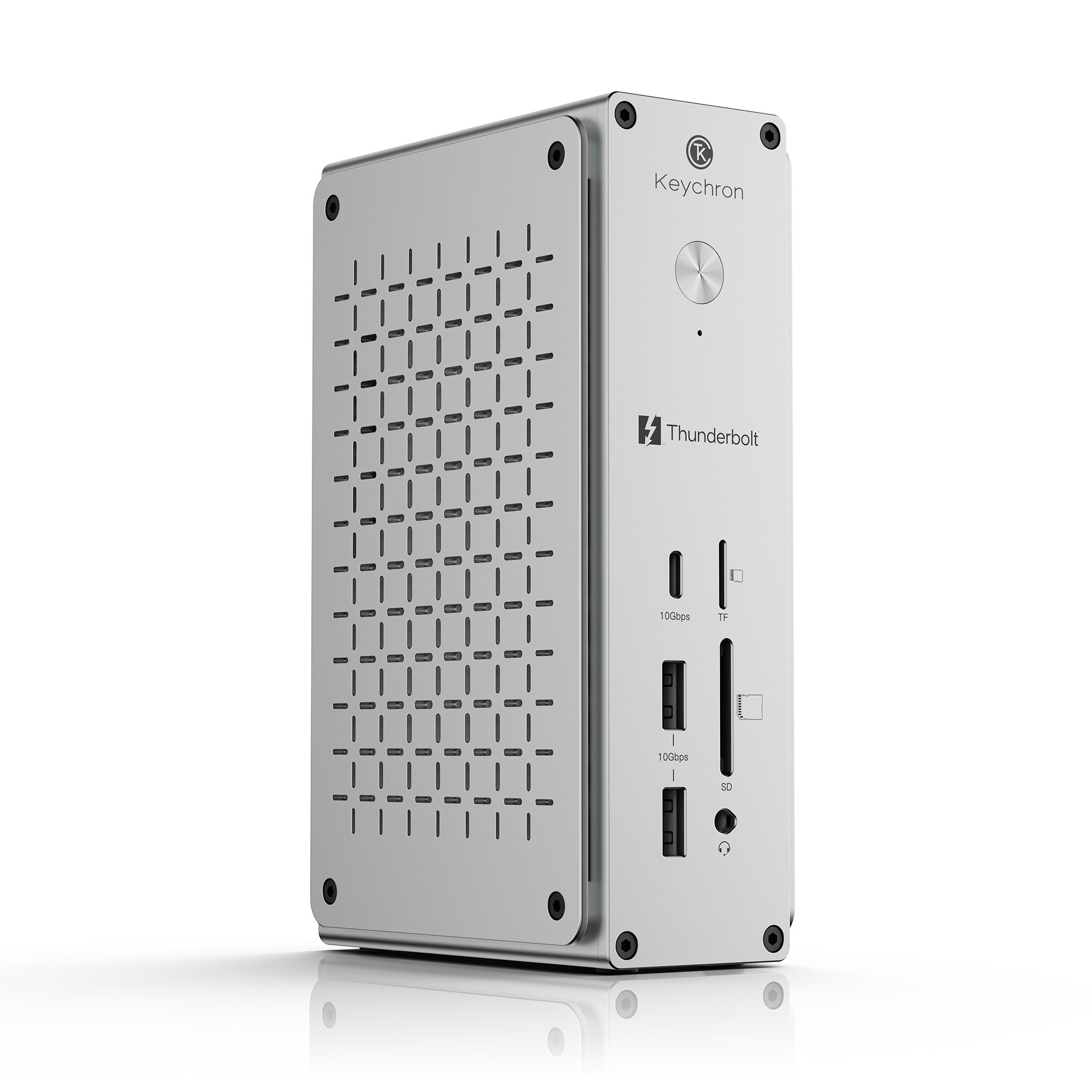 Keychron Thunderbolt 5 Dock side vent slits