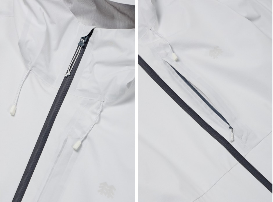 코오롱 에그라이트 방수 지퍼와 포켓