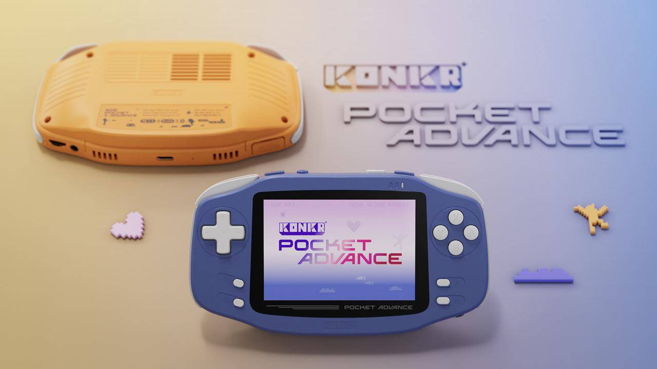 KONKR Pocket Advance 화면 정면