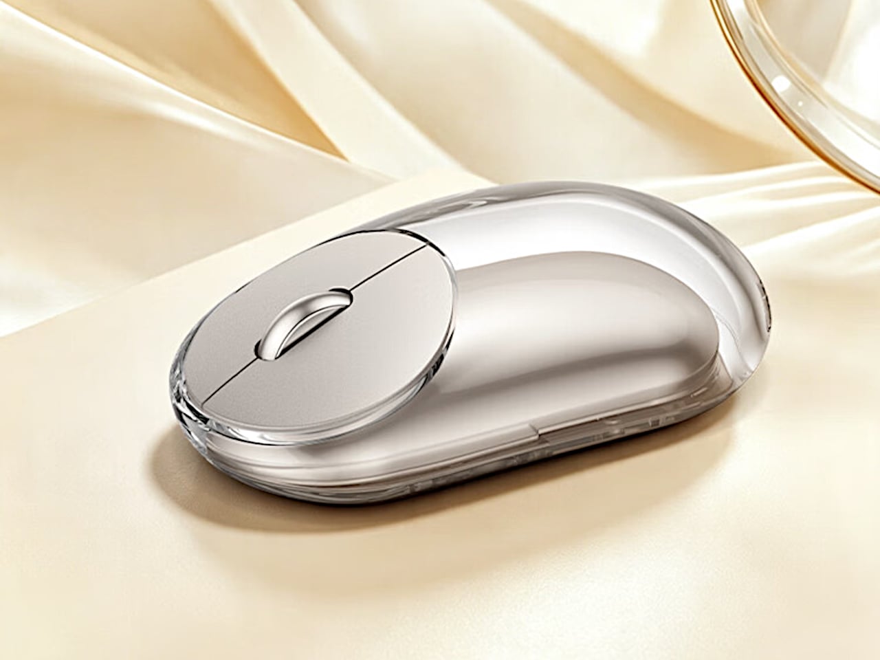 Lenovo 900 Transparent Wireless Mouse - 책상 위에 두고 싶은 투명 마우스