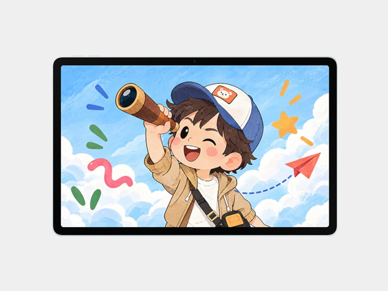 레노버 태블릿 뒷면