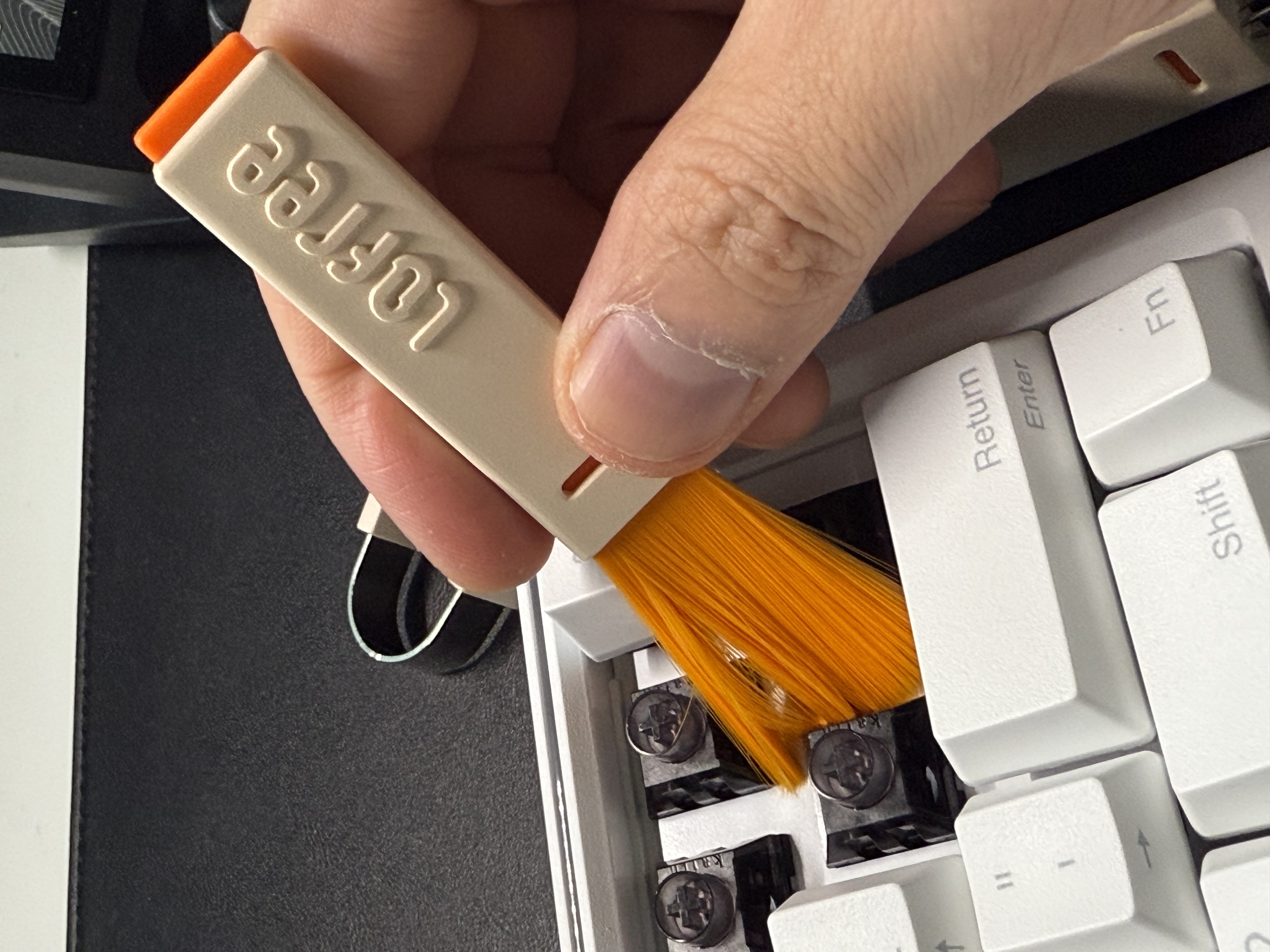 로프리 키보드 청소용 브러시