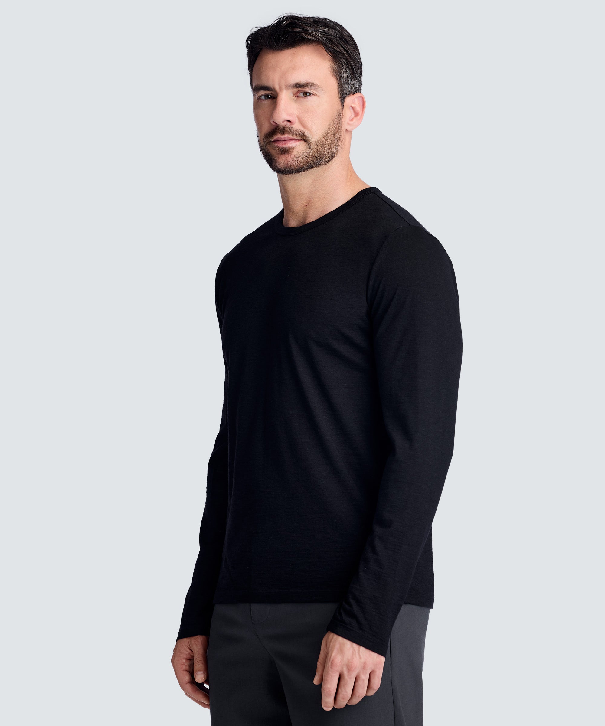 Unbound Merino 메일리 롱슬리브 착용 사이드
