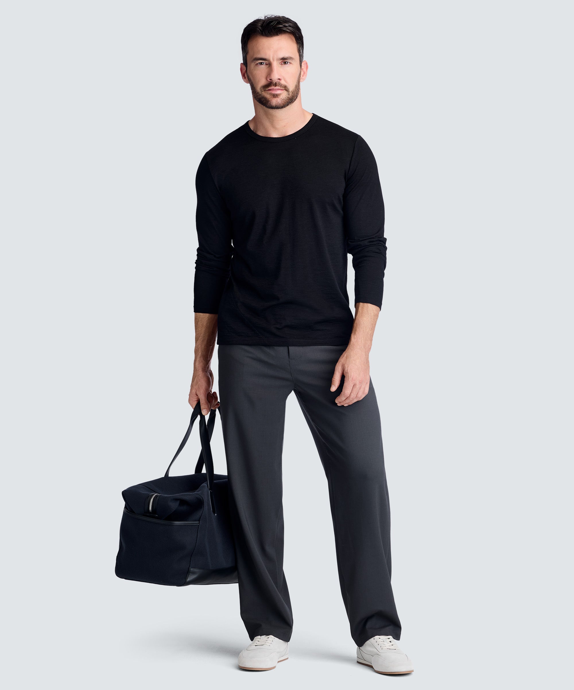 Unbound Merino 메일리 롱슬리브 넥 디테일