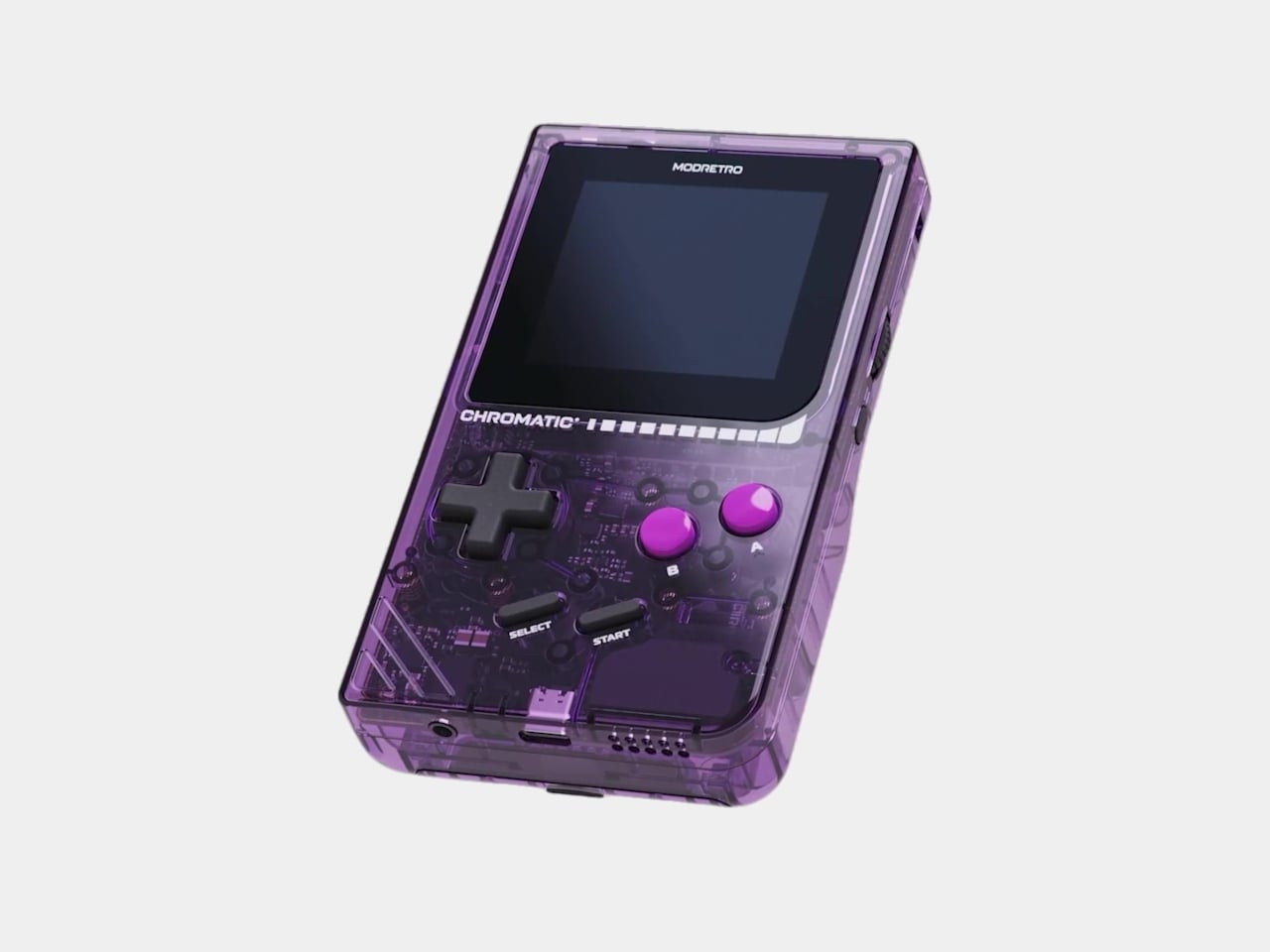 Smoke color, with a closer look at the screen