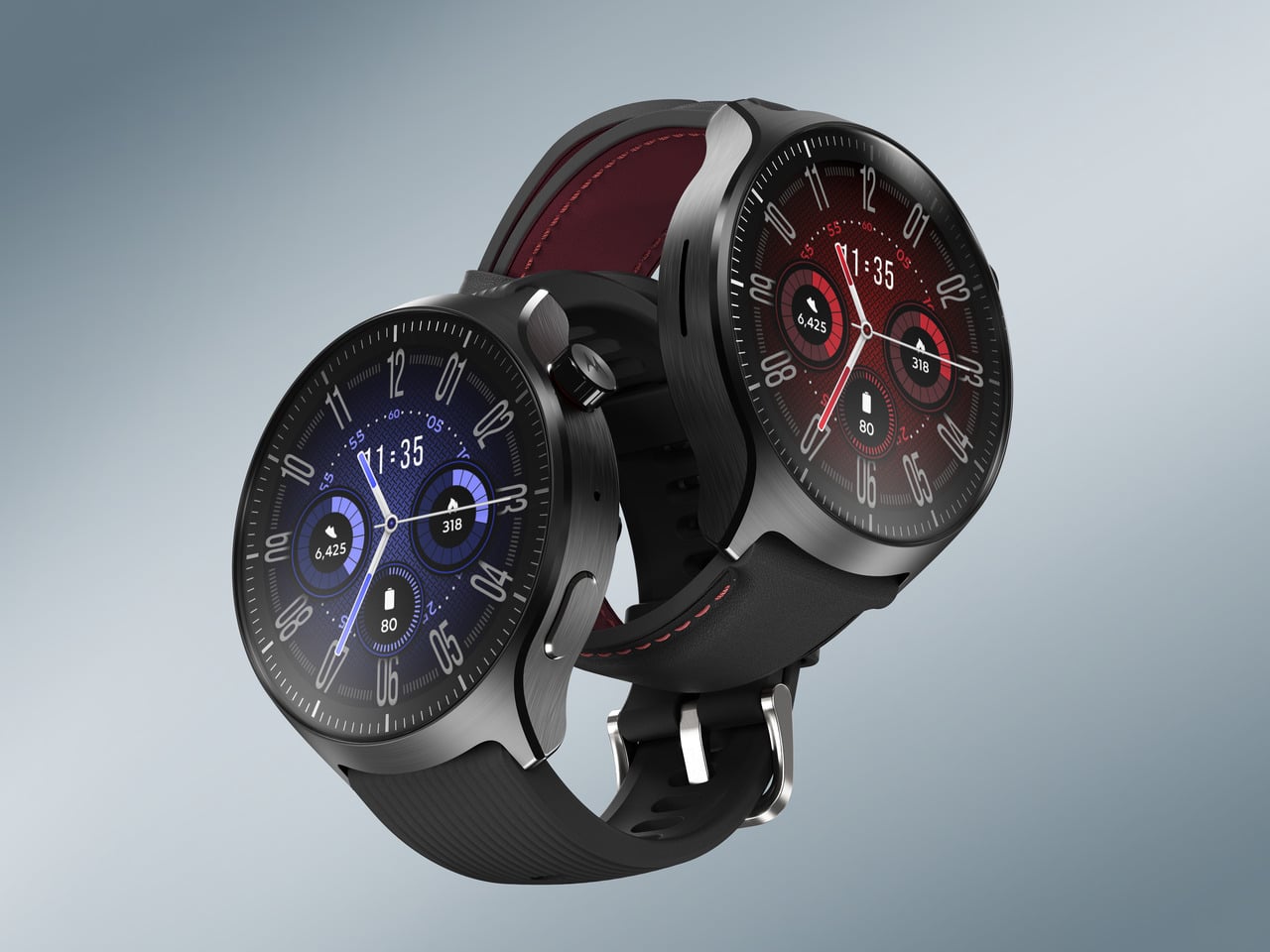 Motorola moto watch ultra worn on wrist