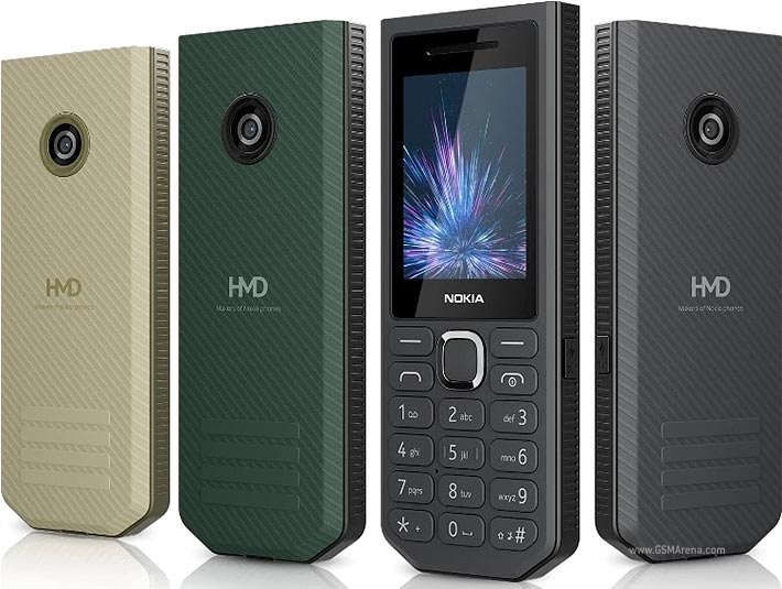 Nokia 300 Charge 디테일, 후면 3색 비교