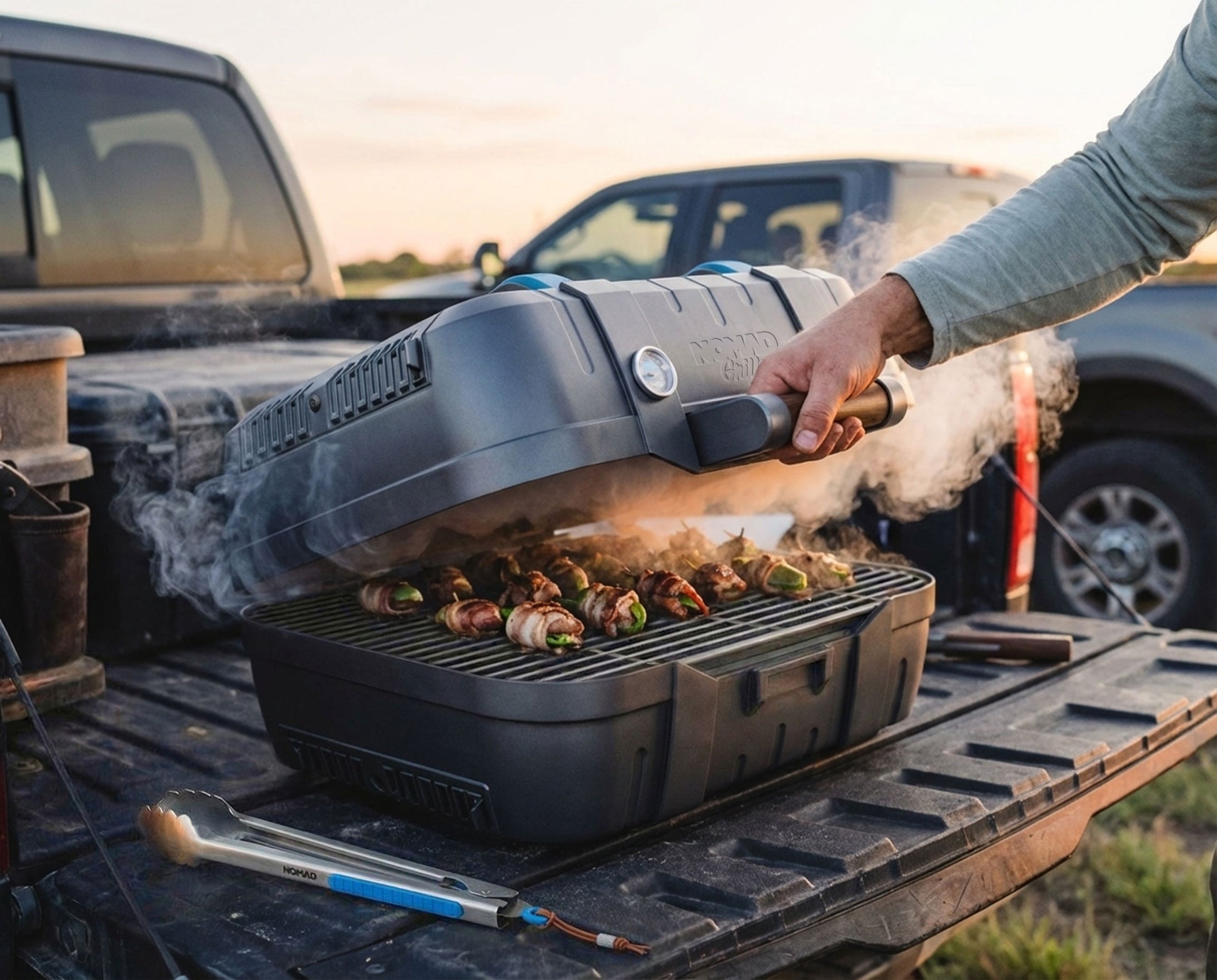 NOMAD Rodeo Grill & Smoker ディテール1