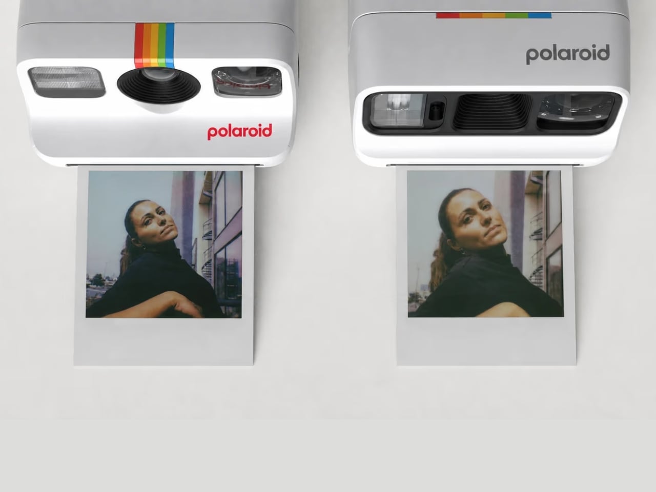 Polaroid Go 구세대와 3세대 인화 사진 비교