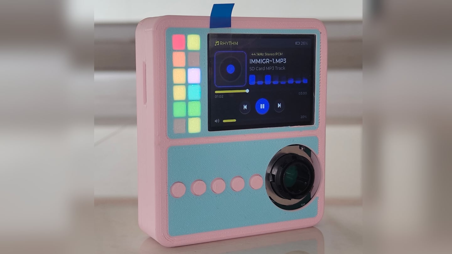 RHYTHMミュージックプレーヤーのディテール1