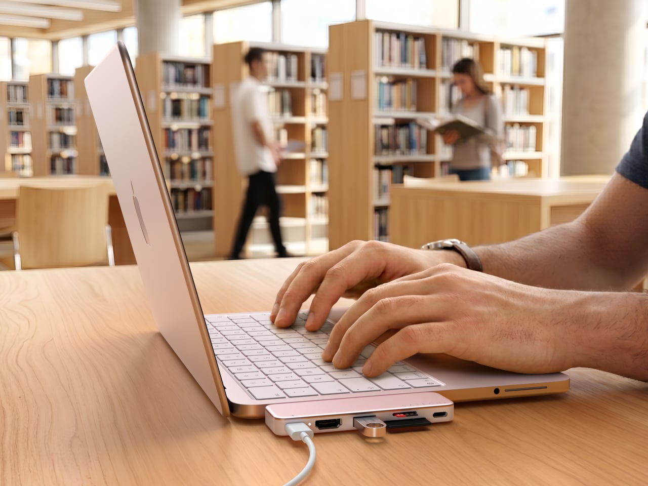Satechi USB-C 스냅 허브 디테일 1