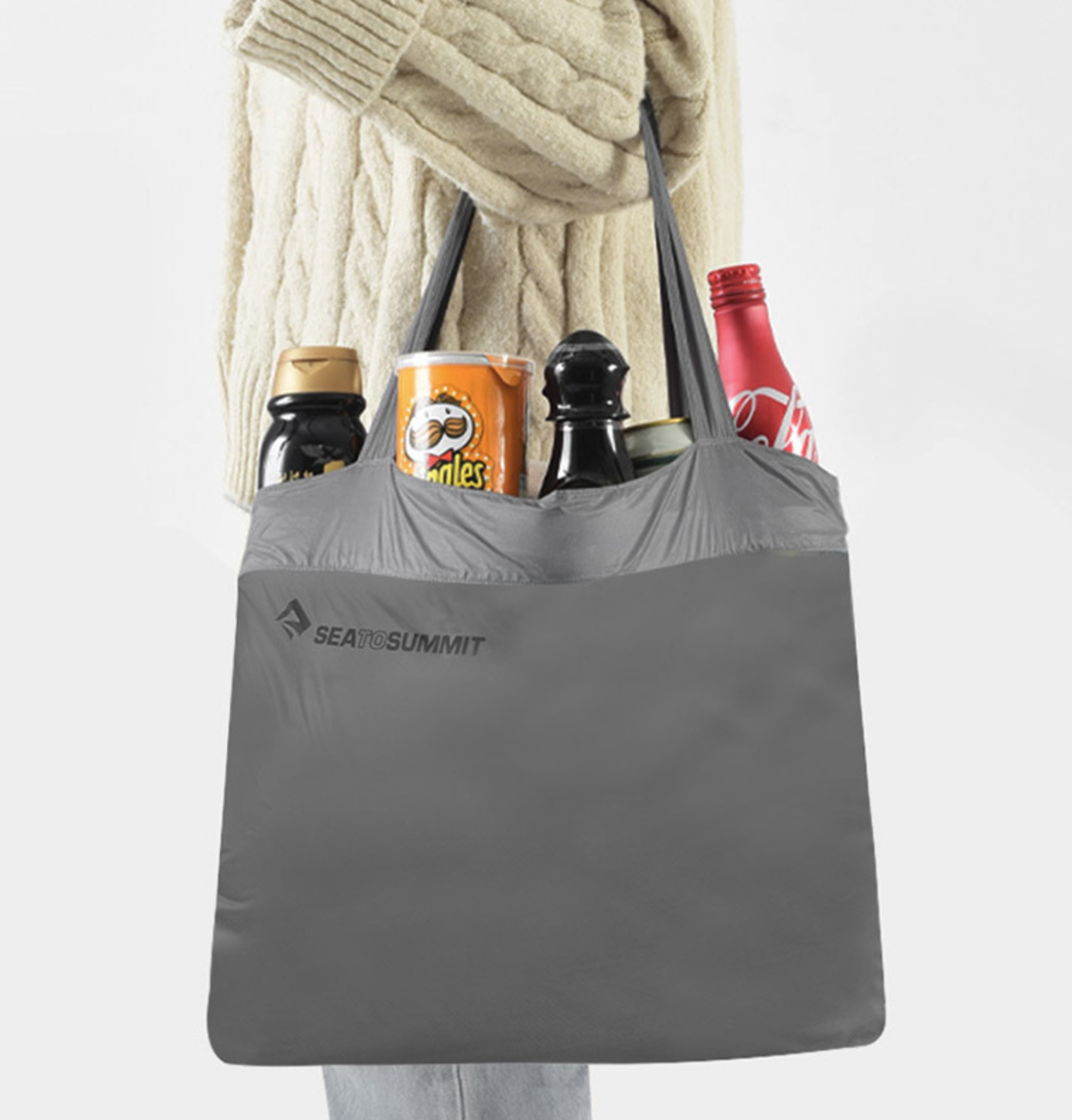 씨투써밋 장바구니 실제 장보기에서 사용하는 모습