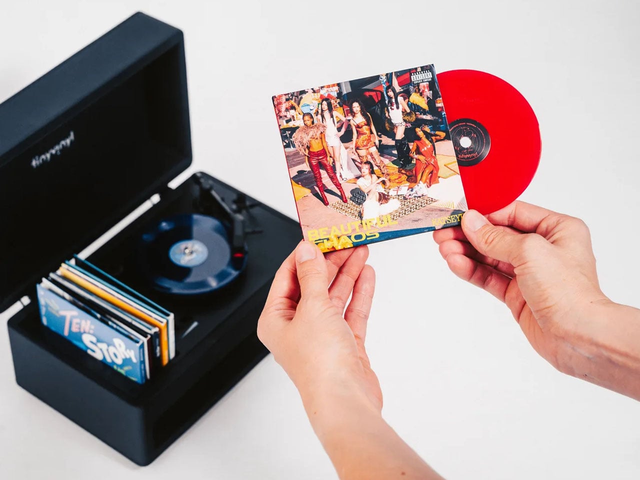 Tiny Vinyl 미니 레코드 플레이어 디테일 2