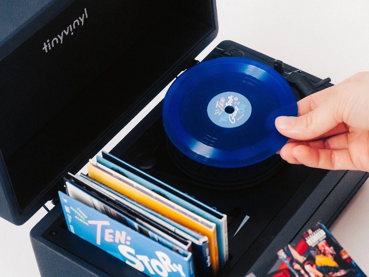 Tiny Vinyl 미니 레코드 플레이어 디테일 3